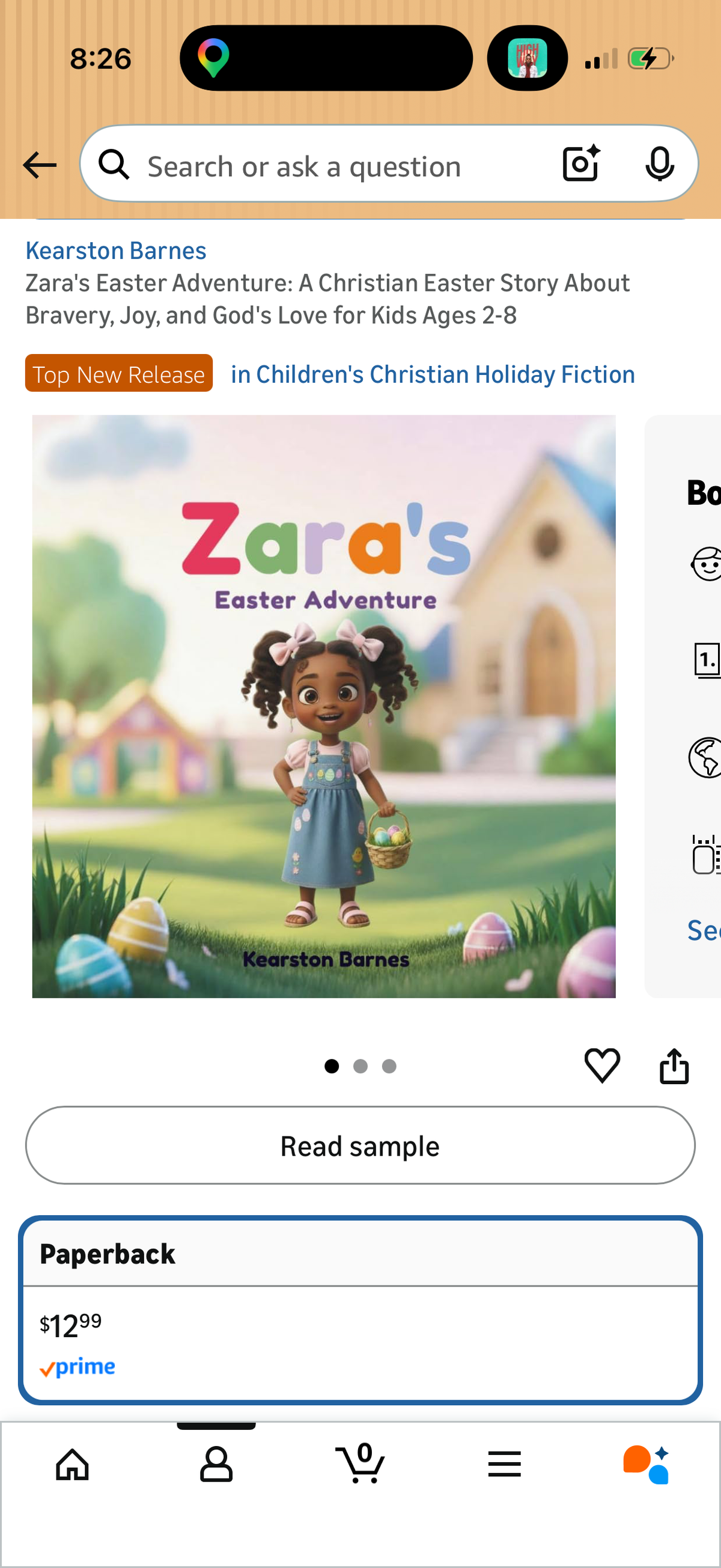 Zara's Easter Adventure