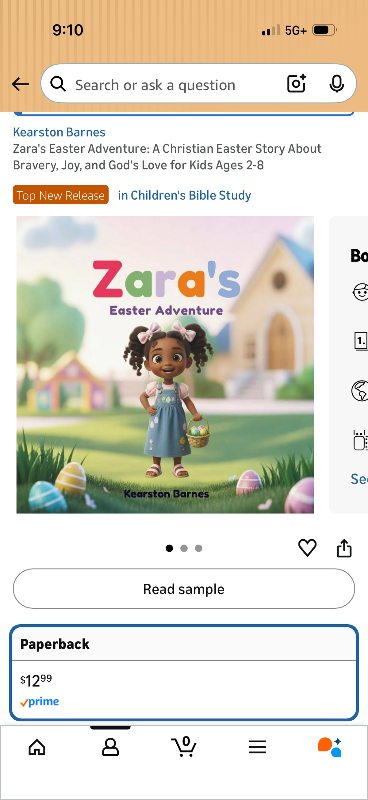 Zara's Easter Adventure