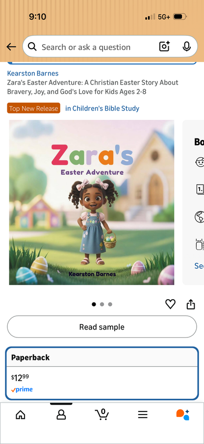 Zara's Easter Adventure